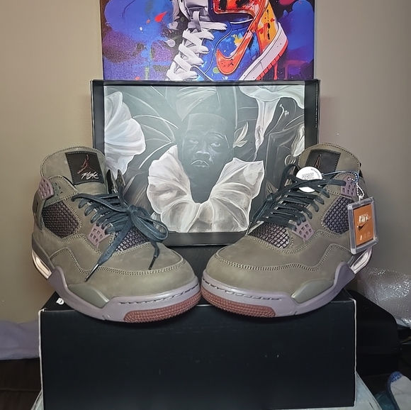 A Ma Maniere X Air Jordan 4 Retro Dark Mocha Men's 12 100% Authentic ✅️